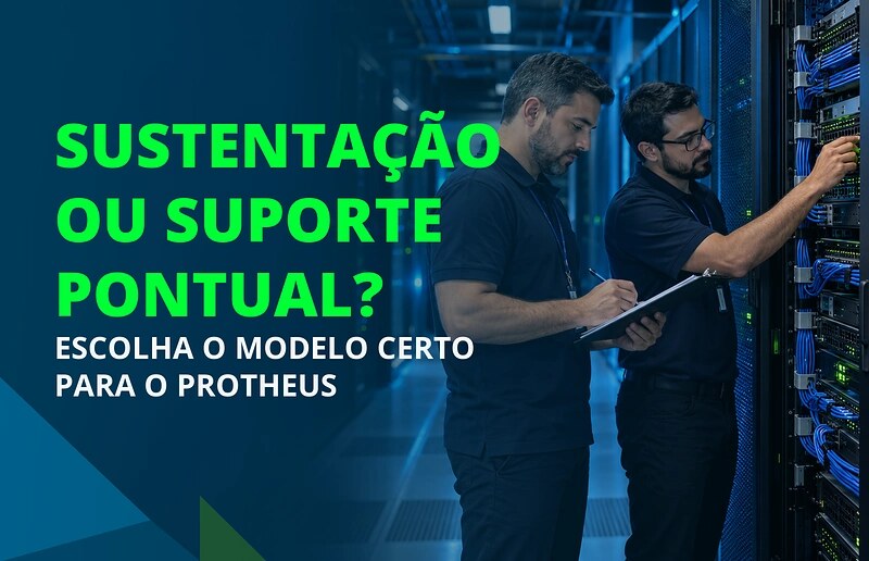 BLOG 3 - Especialistas realizando sustentacao preventiva em infraestrutura de datacenter para ERP Protheus